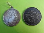 WO 1 penning  en  herinnerings medaille Ludwig II, Verzamelen, Ophalen of Verzenden, Landmacht, Lintje, Medaille of Wings