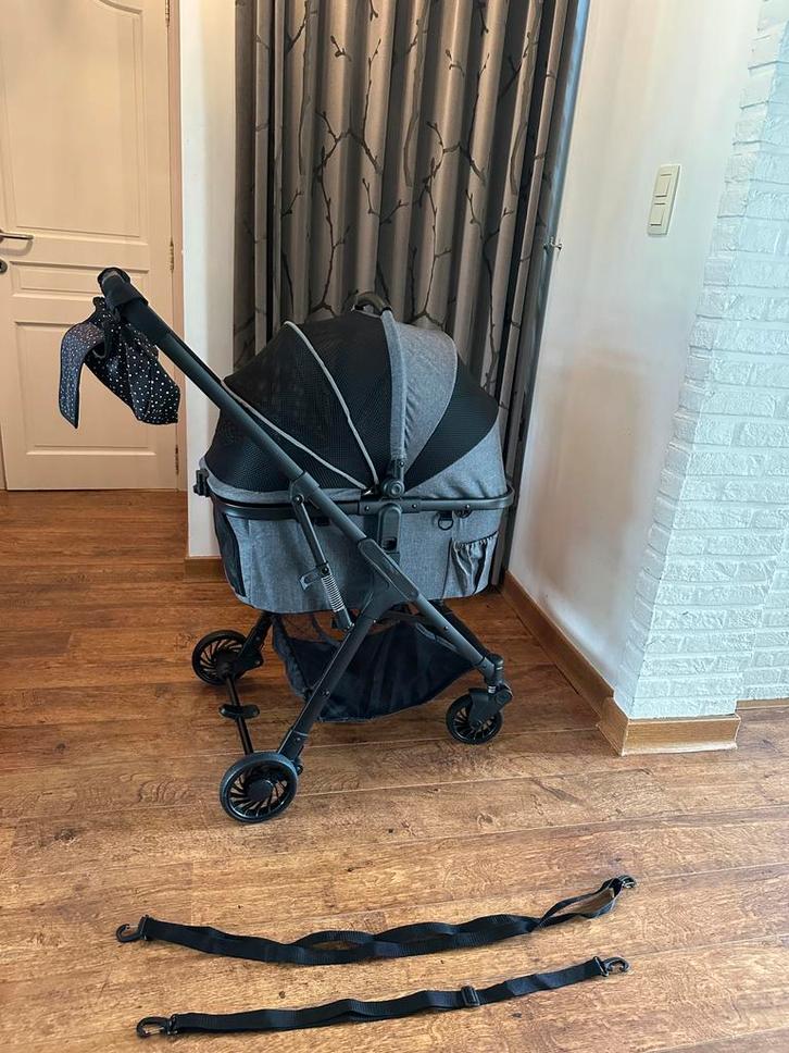 Nieuw; Hondenbuggy buggy hond met tasje, Dieren en Toebehoren, Honden-accessoires, Ophalen