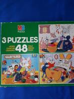 3 MB puzzles van 48 stuks, Enlèvement ou Envoi