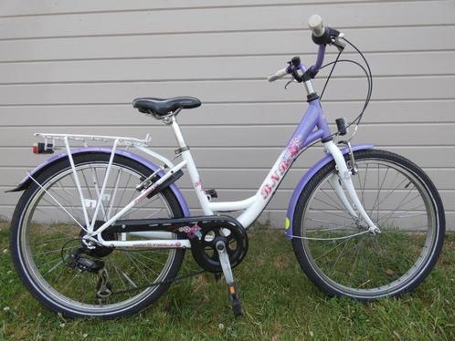 Meisjesfiets - lagere school - goede staat, Fietsen en Brommers, Fietsen | Meisjes, Gebruikt, 24 inch, Handrem, Versnellingen