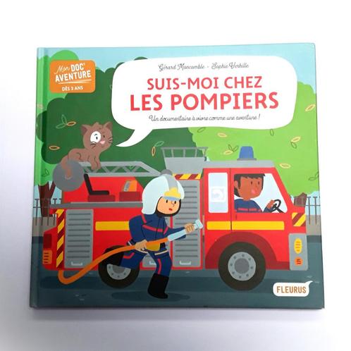 Kinderboek: VOLG ME BIJ DE BRANDWEERMANNEN, Boeken, Kinderboeken | Kleuters, Nieuw, Jongen of Meisje, Ophalen
