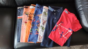 t shirts 4/5 jaar verschillende merken - 3 €/stuk beschikbaar voor biedingen