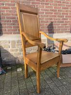Tres belle chaise ancienne en bois avec accoudoirs, Maison & Meubles, Enlèvement, Comme neuf, Bois