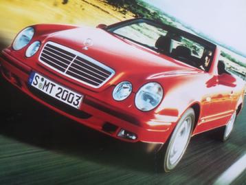 Mercedes CLK 200 230 320 04-1998 Brochure beschikbaar voor biedingen