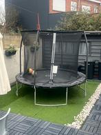 Trampoline de jardin rond 244cm ( decathlon ), Kinderen en Baby's, Ophalen, Zo goed als nieuw
