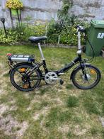 Plooibare elektrische minifiets, Versnellingen, Zo goed als nieuw, Totaal opvouwbaar, Dames