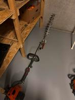 Oleo mac benzine heggenschaar op steel, Tuin en Terras, Ophalen, Zo goed als nieuw, Benzine