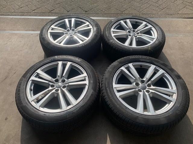 ORIGINELE AUDI Q3 Q5 Q7 Q8 ETRON VELGEN + BANDEN 255 50 R20, Auto diversen, Kentekenplaathouders, Zo goed als nieuw, Ophalen of Verzenden