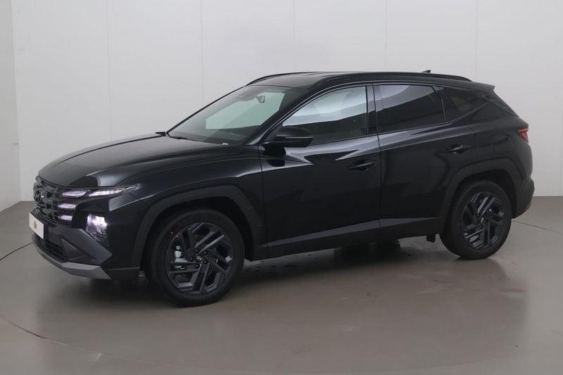 Hyundai Tucson 1.5 t-gdi Black Edition 150 AT, Gebruikt, 4 cilinders, Overige bekleding, Parkeersensor