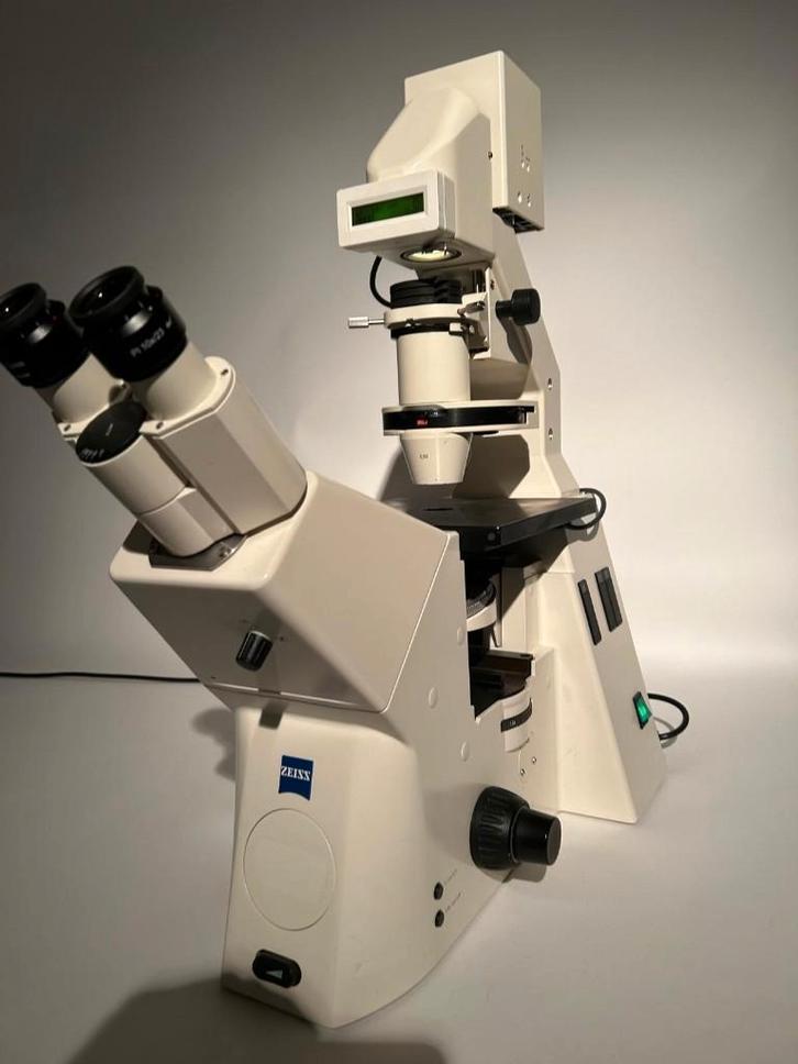 ZEISS Axiovert 200 - Microscope inversé, TV, Hi-fi & Vidéo, Matériel d'optique | Microscopes, Utilisé, Microscope biologique, Moins de 400x