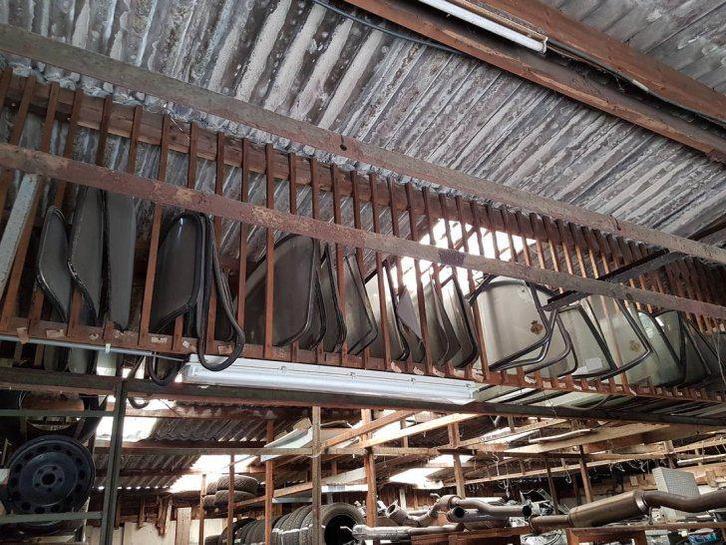 Grote partij oldtimer voorruiten en achterruiten, Auto-onderdelen, Ruiten en Toebehoren, Audi, Gebruikt, Ophalen