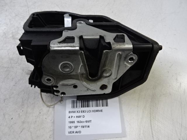 PORTIERSLOT RECHTS VOOR BMW X3 (E83) (7202146), Auto-onderdelen, Carrosserie, BMW, Voor, Rechts, Gebruikt