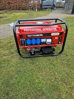 Stroomgroep Huttenberg H8500W, Doe-het-zelf en Bouw, Aggregaten, Ophalen, Zo goed als nieuw, Benzine, Elektrisch startend