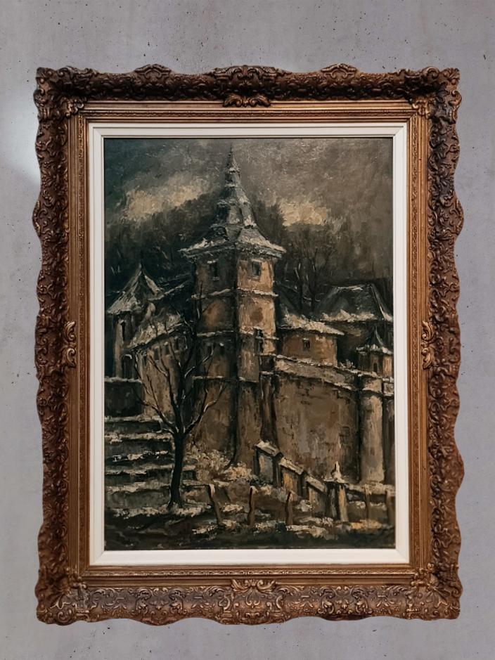 Pie Wilhelmus (1926-2003) - Château de Neercanne, Enlèvement ou Envoi