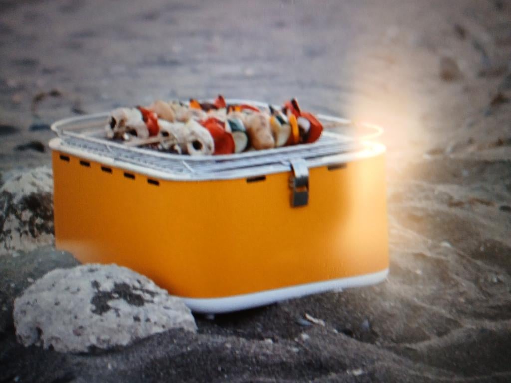 Table, barbecue, cuisine+sac fourre-tout, Enlèvement ou Envoi, Comme neuf, Barbecook