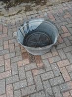 zinken kuip, Tuin en Terras, Ophalen, Overige materialen, Gebruikt, Rond
