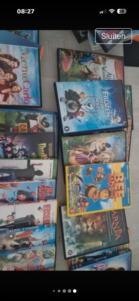 Disney Dvd,s 33 stuks, Ophalen, Zo goed als nieuw, Verhaal of Sprookje