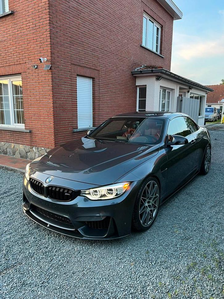 Bmw m4 cabrio mineralgrau, Auto's, BMW, Bedrijf, 4 Reeks, ABS, Adaptieve lichten, Airbags, Airconditioning, Alarm, Apple Carplay