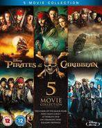 Pirates of the Caribbean 1 t/m 5 (blu-ray), Ophalen of Verzenden, Zo goed als nieuw