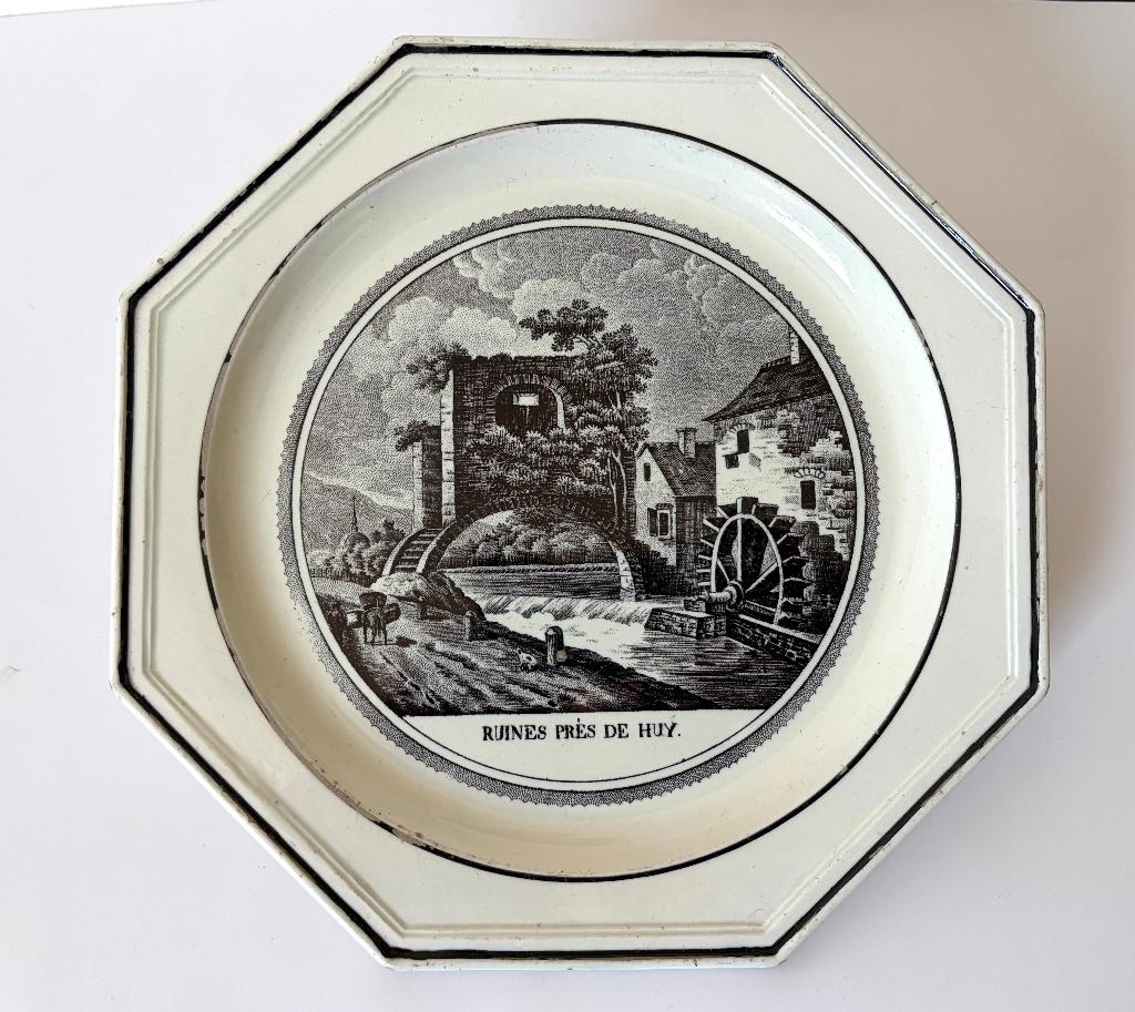 HUY 1823 • BOCH à Luxembourg • Ruines près de HUY, Antiquités & Art, Envoi