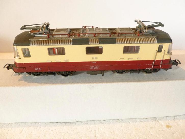 TRAINS HO, Hobby en Vrije tijd, Modeltreinen | H0, Locomotief, Gelijkstroom, Fleischmann, Ophalen of Verzenden