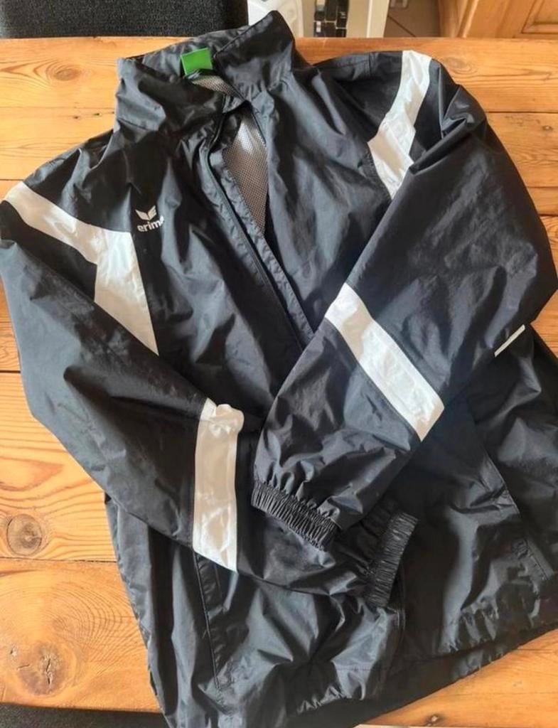 Imperméable à capuche Erima, Envoi, Comme neuf, Imperméable