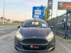 Ford Fiesta Titanium 2013 1.0i 092000km Led Airco Ohb Full, Voorwielaandrijving, Stof, Blauw, Bedrijf