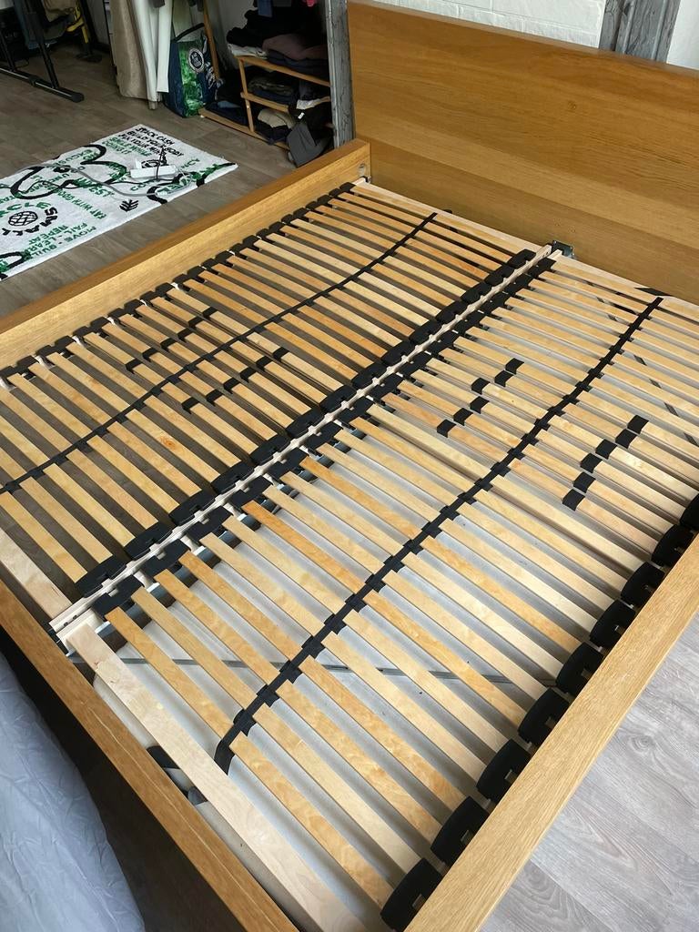 Bed 180cmx200cm, Ophalen, Gebruikt, Tweepersoons, 180 cm