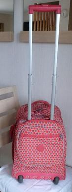 Kipling trolley à bretelles 2 roues vertical + singe, 40 à 50 cm, Enlèvement ou Envoi, Autres couleurs, 30 à 40 cm