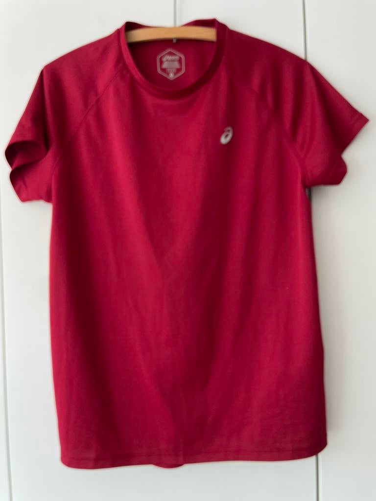 Asics loopshirt - maat large, Kleding | Dames, Sportkleding, Maat 42/44 (L), Ophalen of Verzenden, Hardlopen of Fietsen, Gedragen