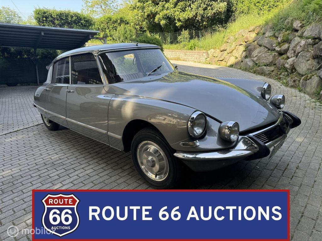 Citroën DS 19 Pallas | 1964 | Route 66 Auctions, Autos, Achat, Entreprise, Citroën, Boîte manuelle