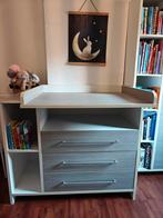 Meubelset kinderkamer: doorgroeibed, commode en kleerkast, Kinderen en Baby's, Ophalen, Zo goed als nieuw, Commode