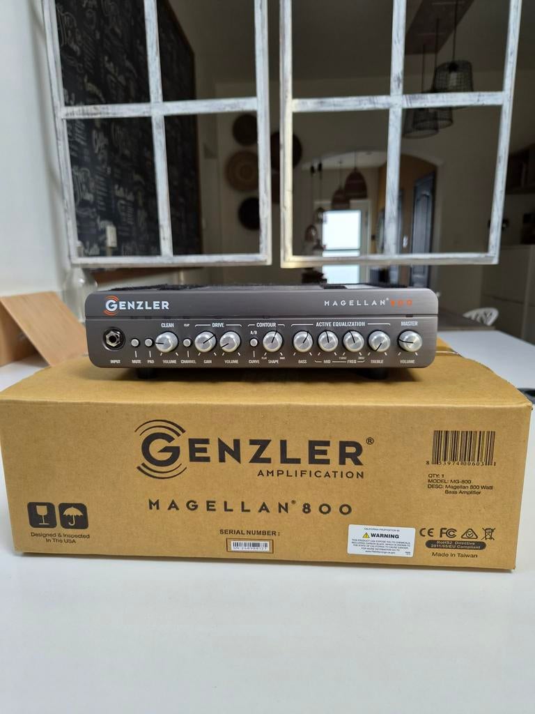 Ampli basse genzler  magellan 800  comme neuf 800w, Musique & Instruments, Amplis | Basse & Guitare, Enlèvement ou Envoi, Comme neuf