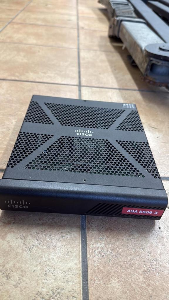 Cisco ASA 5506-X firewall, Gebruikt, -, -, Ophalen of Verzenden