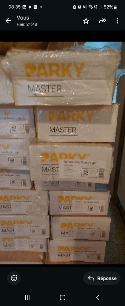 Parquet chene sahara rustic, Bricolage & Construction, Bois & Planches, Enlèvement