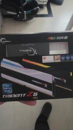 RAM DDR5 RGB G.Skill Trident Z5 32 Go (2x16) 6800 MHz CL36, Informatique & Logiciels, Mémoire RAM, 32 GB, Enlèvement ou Envoi