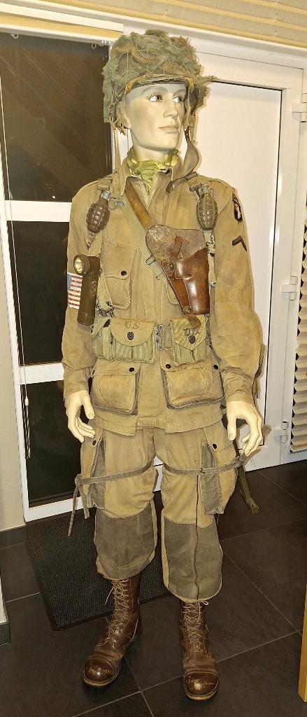101 airborne mannequin us wo2 d-day 1944, Verzamelen, Militaria | Tweede Wereldoorlog, Landmacht, Ophalen