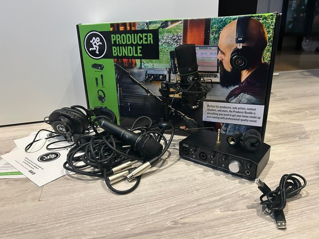 Mackie producer bundle, Computers en Software, Audio-software, Ophalen of Verzenden, Gebruikt