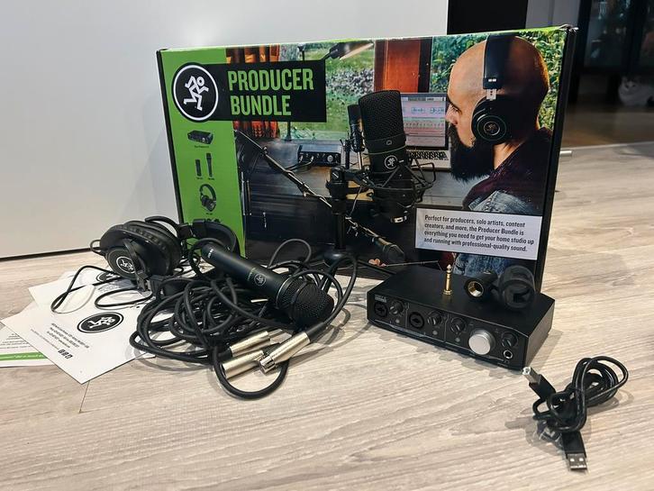 Mackie producer bundle, Computers en Software, Audio-software, Gebruikt, Ophalen of Verzenden