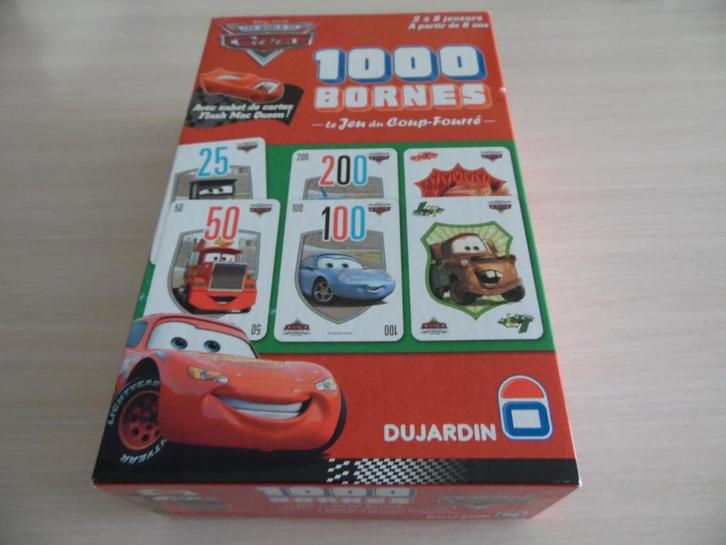 1000 BORNES   CARS   DUJARDIN, Kinderen en Baby's, Speelgoed | Educatief en Creatief, Zo goed als nieuw, Ophalen of Verzenden