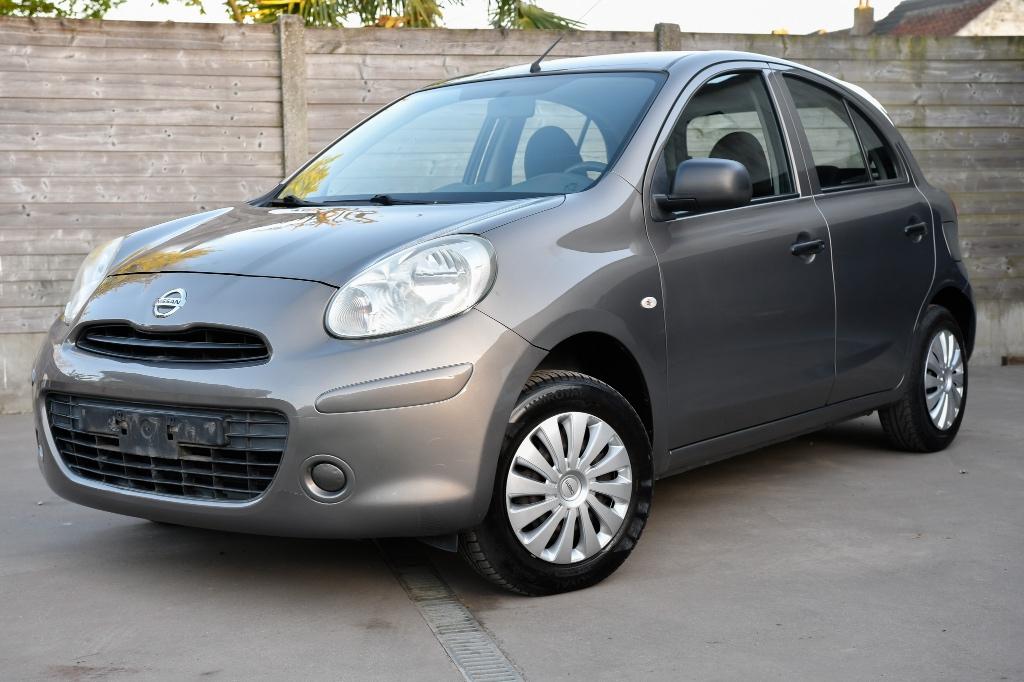 Nissan Micra 1.2i *AC*Propre*, Autos, Euro 5, Boîte manuelle, Entretenue par le concessionnaire, Noir