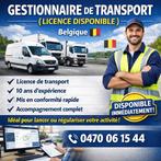 🚛Licence de Transport - 1er mois gratuit 10 ans expérience