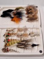 Zeeforel , zeebaars , crab en zonker 22 vliegen vliegdoos, Ophalen of Verzenden