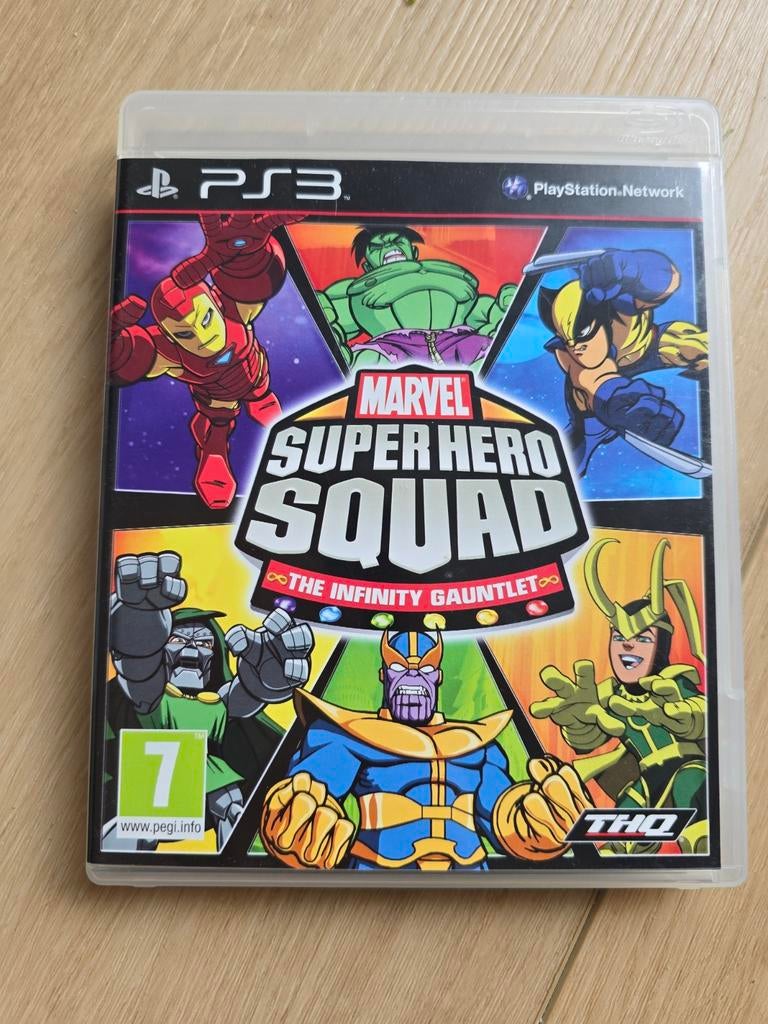 Playstation 3 marvel super hero squad the infinity gaunlet, Consoles de jeu & Jeux vidéo, Jeux | Sony PlayStation 3, Enlèvement ou Envoi