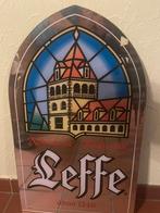 Leffe reclamespiegel met logo, Verzamelen, Ophalen, Nieuw, Reclamebord, Plaat of Schild, Leffe