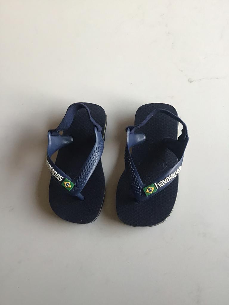 Teenslippers havaïanas 21, Kinderen en Baby's, Babykleding | Schoentjes en Sokjes, Ophalen of Verzenden, Zo goed als nieuw
