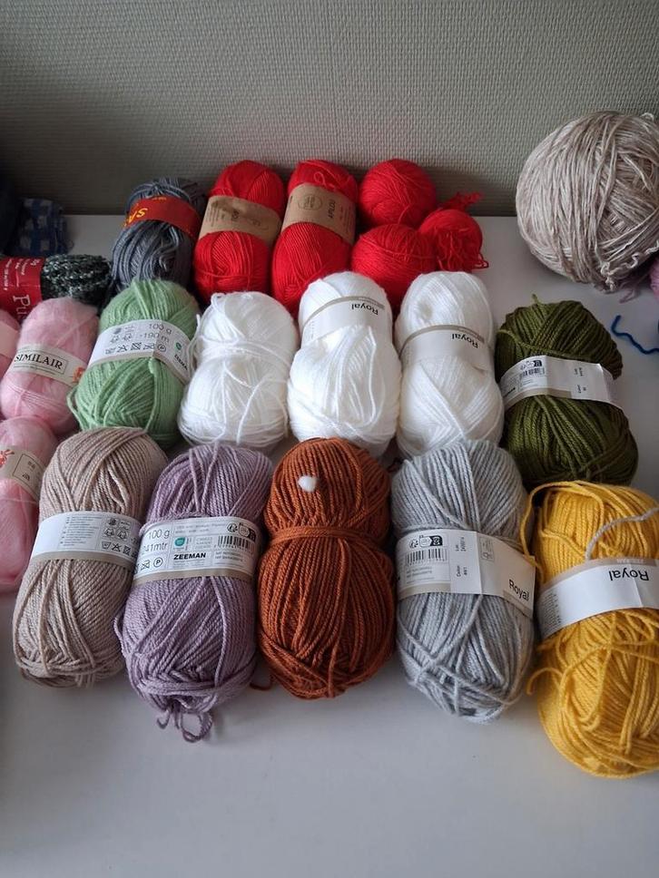 Wol, Hobby en Vrije tijd, Breien en Haken, Breien, Ophalen