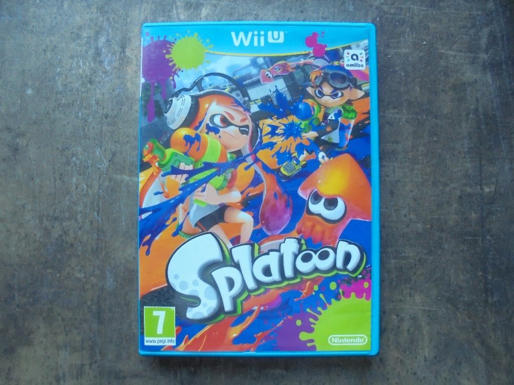 Splatoon voor Wii U (zie foto's), Consoles de jeu & Jeux vidéo, Jeux | Nintendo Wii U, 1 joueur, Enlèvement ou Envoi, Utilisé
