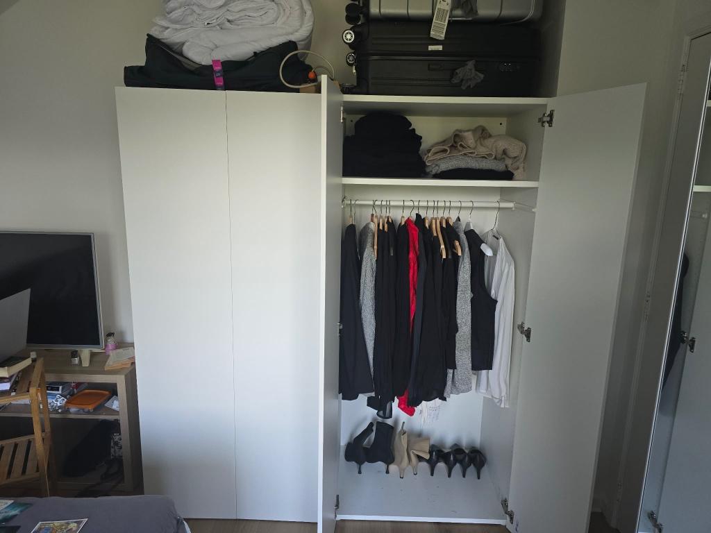 Penderie, Maison & Meubles, Armoires | Penderies & Garde-robes, Avec tablette(s), Comme neuf, 50 à 100 cm, 50 à 75 cm