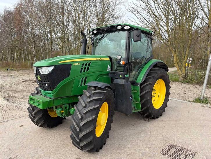 2017 John Deere 6145R Vierwielaangedreven landbouwtractor, Zakelijke goederen, Landbouw | Tractoren, John Deere, Gebruikt